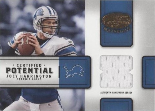 2004 Leaf Certified Materials Joey Harrington #CP-16