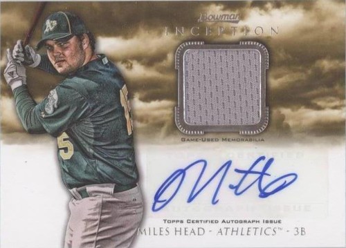 2013 Bowman Inception - Miles Head #AR-MH