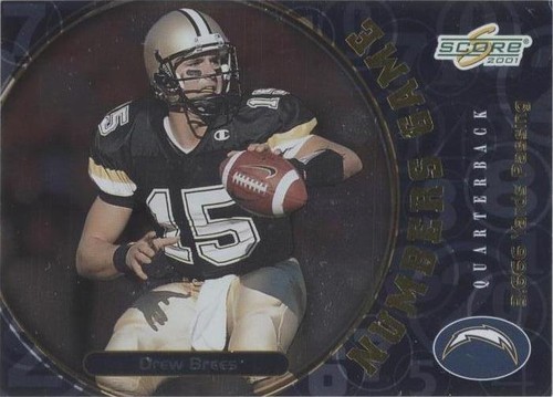 2001 Score Drew Brees #NG-9