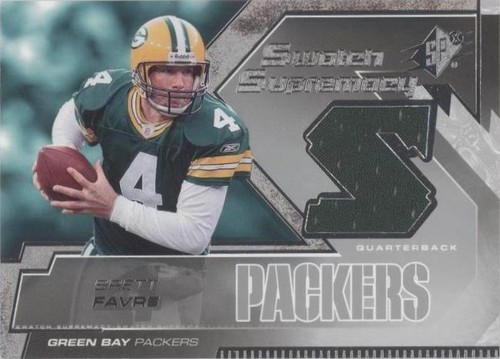 2005 SPx Brett Favre #SW-BF