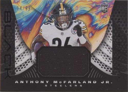 2020 Panini Black Anthony McFarland Jr. #F38
