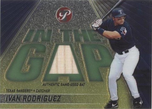 2002 Topps Pristine - Ivan Rodriguez #IG-IR