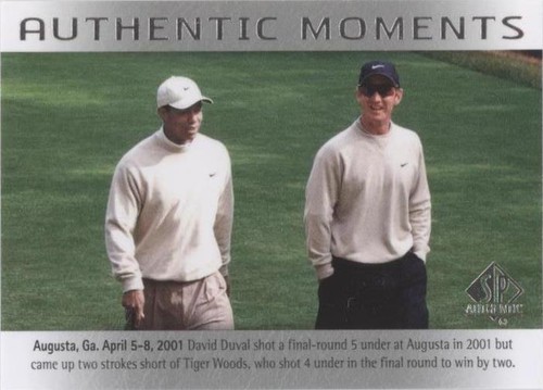 2014 SP Authentic - David Duval Tiger Woods #70