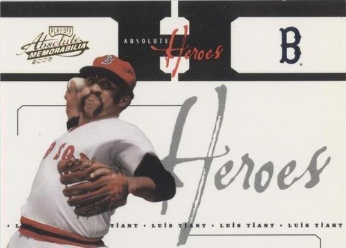 2005 Playoff Absolute Memorabilia - Luis Tiant #AH-13
