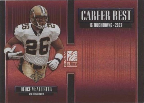2005 Donruss Elite Deuce McAllister #CB-15