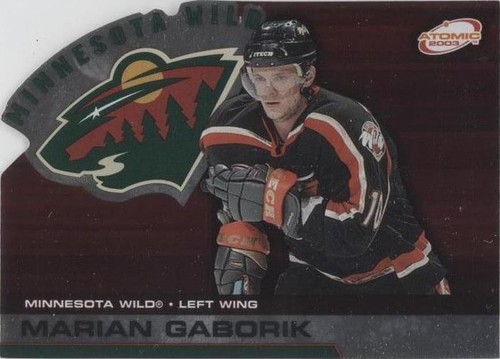 2002-03 Pacific Atomic - Marian Gaborik #53