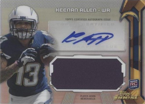 2013 Topps Finest Keenan Allen #AJR-KA