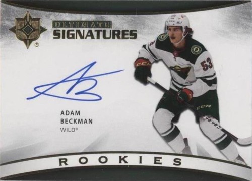 2021-22 Upper Deck Ultimate Collection - Adam Beckman #USR-AB