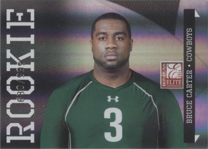 2011 Donruss Elite Bruce Carter #114