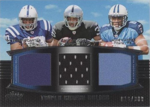 2011 Topps Prime Delone Carter Jamie Harper Taiwan Jones #TCR-CJH