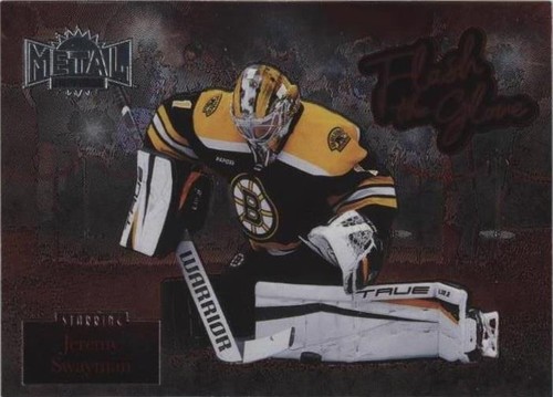 2022-23 Skybox Metal Universe - Jeremy Swayman #FL-18