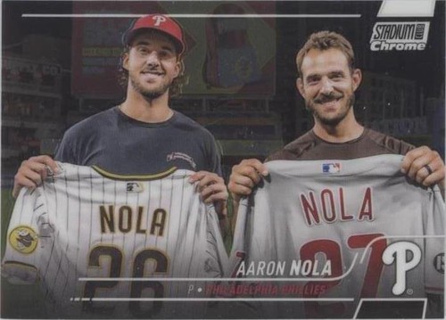 2022 Topps Stadium Club Chrome - Aaron Nola #284