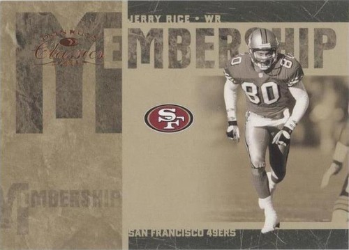 2005 Donruss Classics Jerry Rice #MS-12