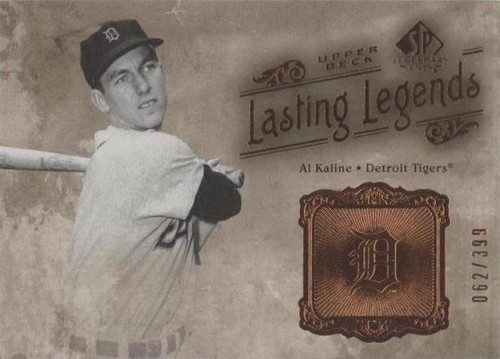 2005 SP Legendary Cuts - Al Kaline #LL-AK