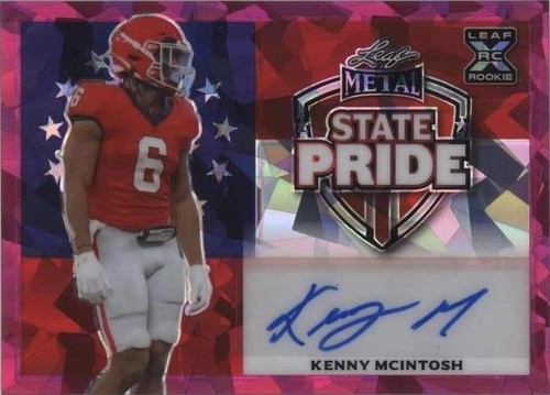2023 Leaf Metal Kenny McIntosh #SP-KMI