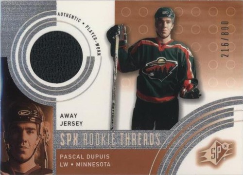2001-02 SPx - Pascal Dupuis #142