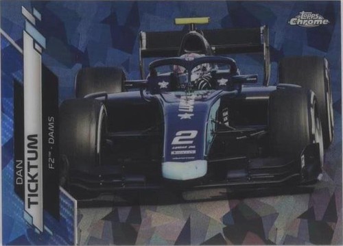 2020 Topps Chrome Sapphire Edition Formula 1 - Dan Ticktum #64