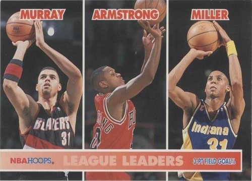1994-95 NBA Hoops - Reggie Miller/Tracy Murray/B.J. Armstrong #252