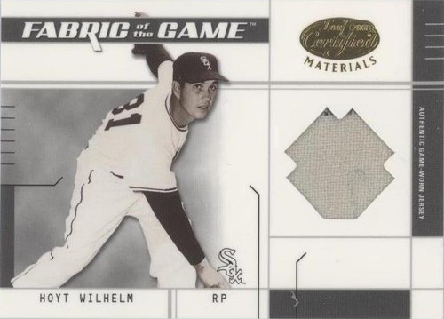 2003 Leaf Certified Materials - Hoyt Wilhelm #FG-108