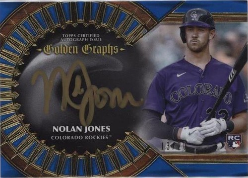 2023 Topps Five Star - Nolan Jones #GG-NJ