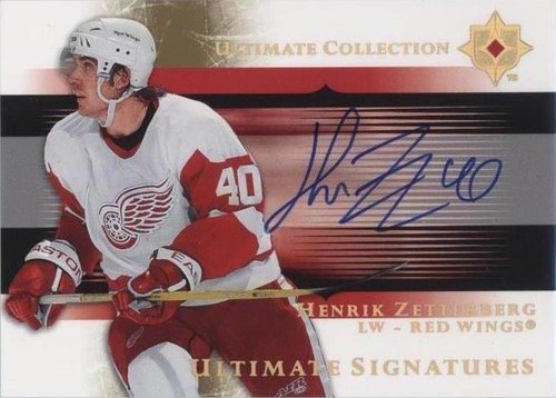 2005-06 Ultimate Collection - Henrik Zetterberg #US-HZ