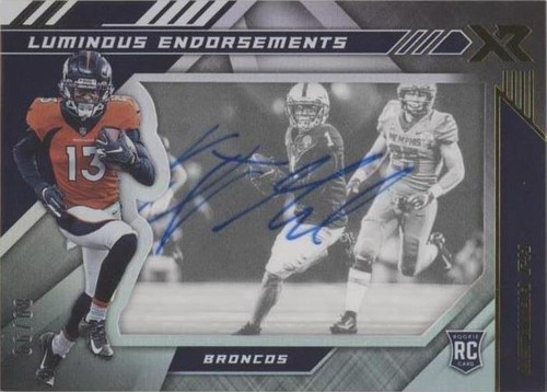 2020 Panini XR KJ Hamler #LE-KJ