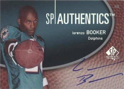 2007 SP Authentic Lorenzo Booker #SPAA-LB