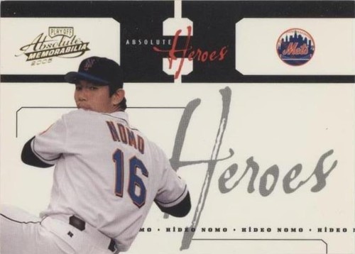 2005 Playoff Absolute Memorabilia - Hideo Nomo #AH-16