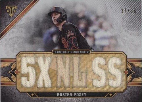 2024 Topps Triple Threads - Buster Posey #TTR-BP5