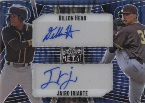 2023 Leaf Metal - Dillon Head Jairo Iriarte #DA-12