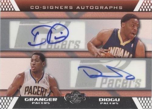 2007-08 Topps Co-Signers - Danny Granger/Ike Diogu #CS-32