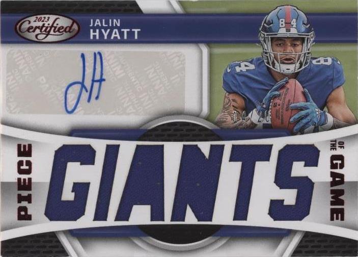 2023 Panini Certified Jalin Hyatt #PGS-JH