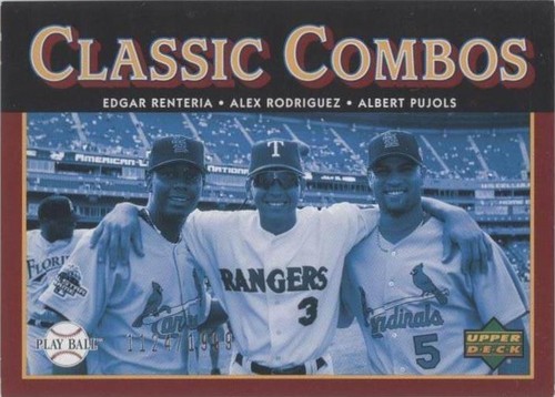 2004 Upper Deck Play Ball - Albert Pujols Alex Rodriguez Edgar Renteria #164
