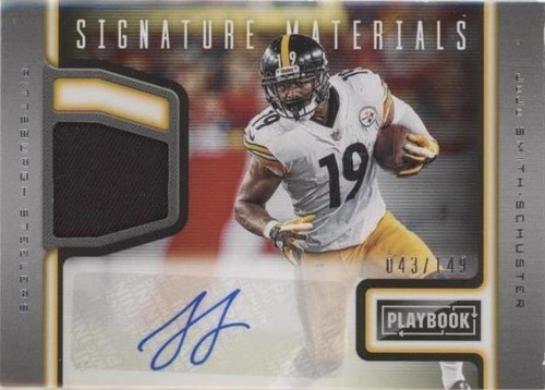 2019 Panini Playbook JuJu Smith-Schuster #SM-JJ