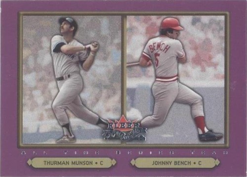 2002 Fleer Fall Classic - Johnny Bench Thurman Munson #95