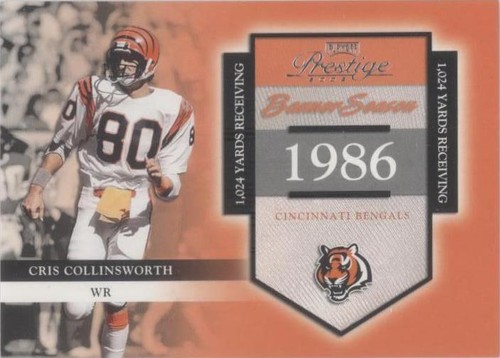2002 Playoff Prestige Cris Collinsworth #BS-5