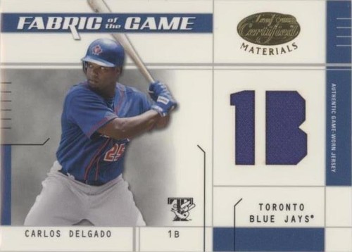 2003 Leaf Certified Materials - Carlos Delgado #FG-91