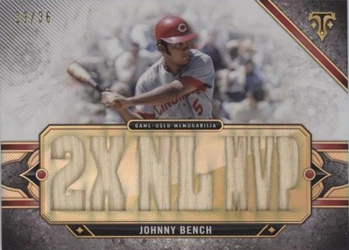 2024 Topps Triple Threads - Johnny Bench #RL-JB