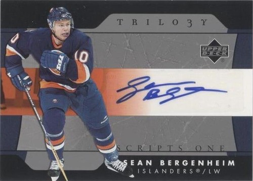 2005-06 Upper Deck Trilogy - Sean Bergenheim #SFS-SB