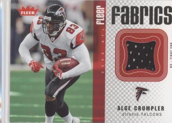 2006 Fleer Alge Crumpler #FF-AC