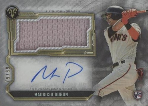 2020 Topps Triple Threads - Mauricio Dubon #ASJR-MD