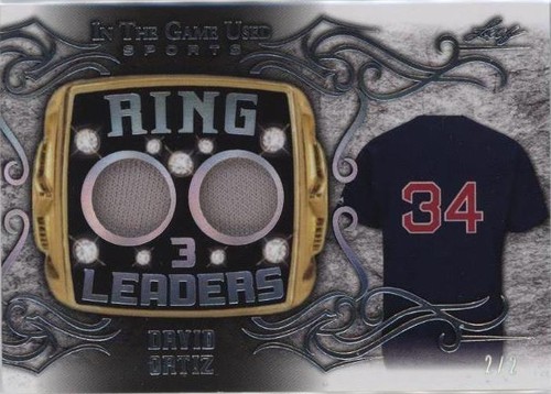 2022 Leaf In The Game Used Sports - David Ortiz #RL-06