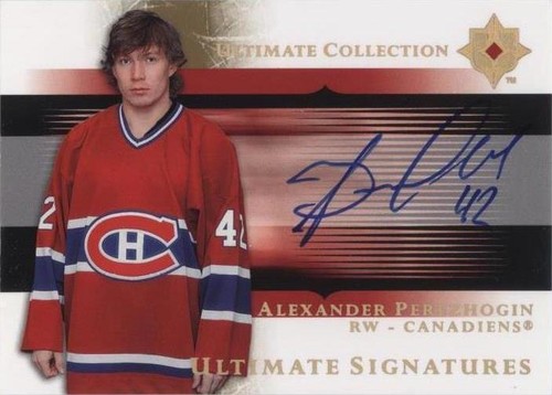 2005-06 Ultimate Collection - Alexander Perezhogin #US-AP