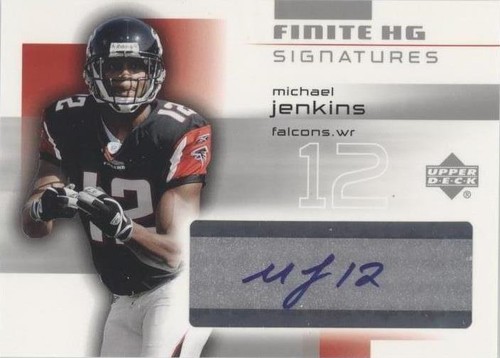 2004 Upper Deck Finite HG Michael Jenkins #FS-MJ