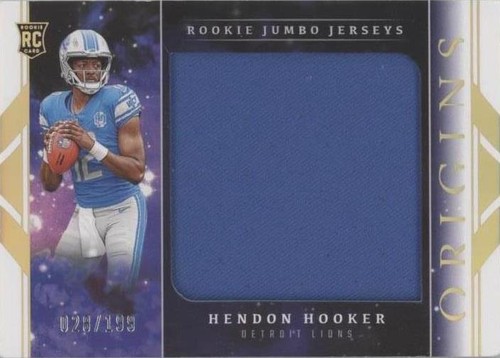 2023 Panini Origins Hendon Hooker #RJJ-HH
