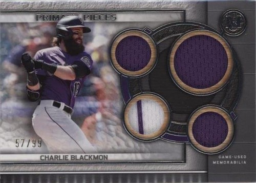 2023 Topps Museum Collection - Charlie Blackmon #SPPPQR-CBL