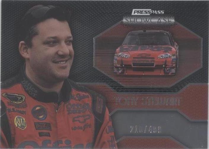 2010 Press Pass Showcase - Tony Stewart #43