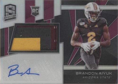 2020 Panini Chronicles Draft Picks Brandon Aiyuk #8