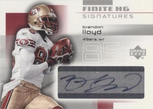 2004 Upper Deck Finite HG Brandon Lloyd #FS-BL