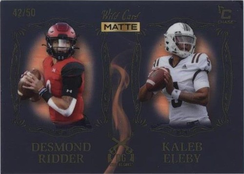 2022 Wild Card MATTE Desmond Ridder Kaleb Eleby #DG-19